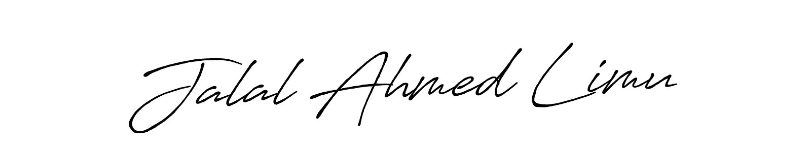 Also we have Jalal Ahmed Limu name is the best signature style. Create professional handwritten signature collection using Antro_Vectra_Bolder autograph style. Jalal Ahmed Limu signature style 7 images and pictures png