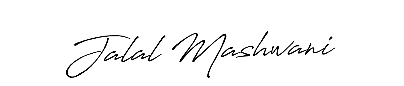 Design your own signature with our free online signature maker. With this signature software, you can create a handwritten (Antro_Vectra_Bolder) signature for name Jalal Mashwani. Jalal Mashwani signature style 7 images and pictures png