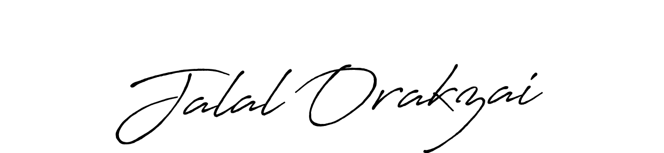 Create a beautiful signature design for name Jalal Orakzai. With this signature (Antro_Vectra_Bolder) fonts, you can make a handwritten signature for free. Jalal Orakzai signature style 7 images and pictures png