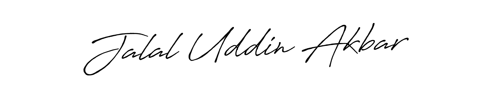 Use a signature maker to create a handwritten signature online. With this signature software, you can design (Antro_Vectra_Bolder) your own signature for name Jalal Uddin Akbar. Jalal Uddin Akbar signature style 7 images and pictures png