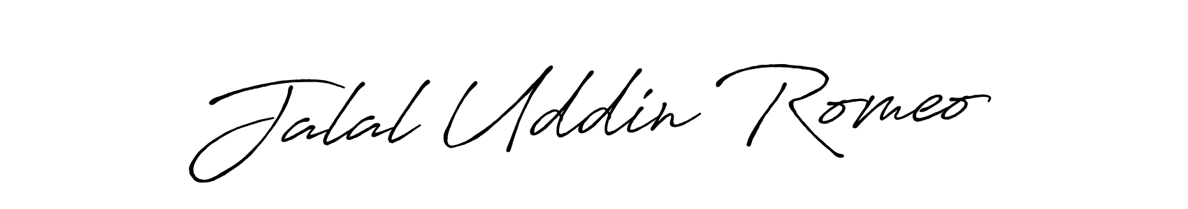 Make a beautiful signature design for name Jalal Uddin Romeo. Use this online signature maker to create a handwritten signature for free. Jalal Uddin Romeo signature style 7 images and pictures png