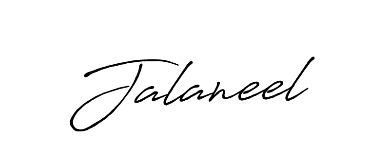 Make a beautiful signature design for name Jalaneel. With this signature (Antro_Vectra_Bolder) style, you can create a handwritten signature for free. Jalaneel signature style 7 images and pictures png