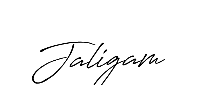 How to make Jaligam name signature. Use Antro_Vectra_Bolder style for creating short signs online. This is the latest handwritten sign. Jaligam signature style 7 images and pictures png