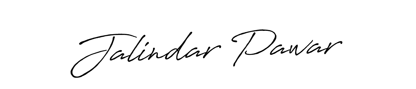How to make Jalindar Pawar name signature. Use Antro_Vectra_Bolder style for creating short signs online. This is the latest handwritten sign. Jalindar Pawar signature style 7 images and pictures png