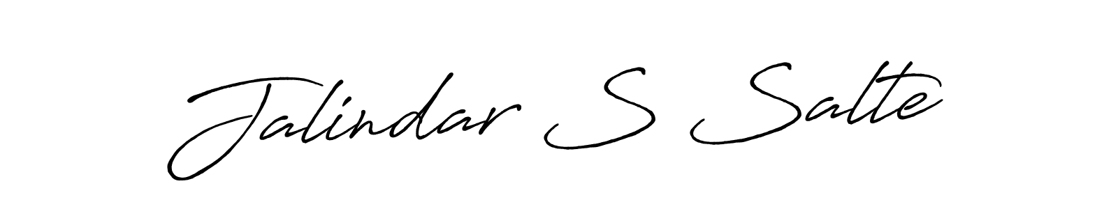 Here are the top 10 professional signature styles for the name Jalindar S Salte. These are the best autograph styles you can use for your name. Jalindar S Salte signature style 7 images and pictures png