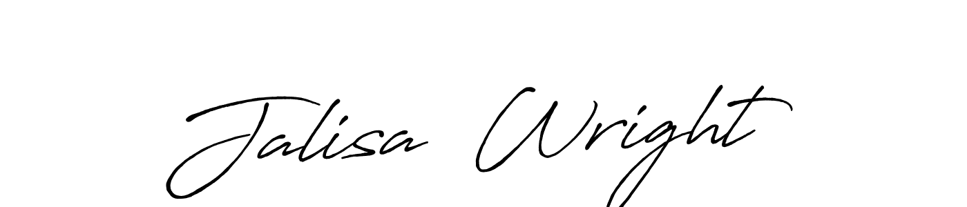 Also we have Jalisa  Wright name is the best signature style. Create professional handwritten signature collection using Antro_Vectra_Bolder autograph style. Jalisa  Wright signature style 7 images and pictures png