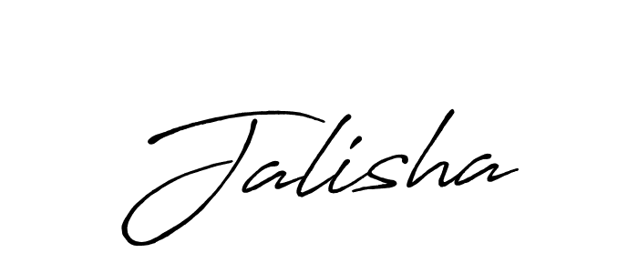 Similarly Antro_Vectra_Bolder is the best handwritten signature design. Signature creator online .You can use it as an online autograph creator for name Jalisha. Jalisha signature style 7 images and pictures png