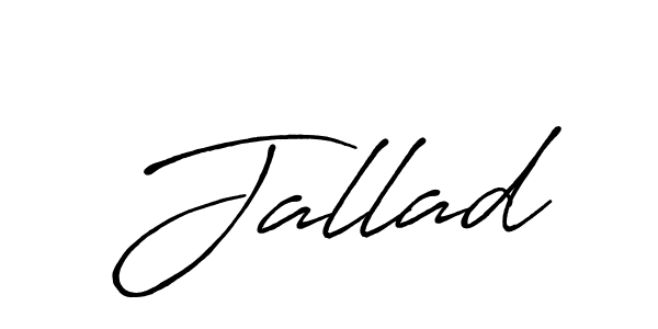 How to make Jallad signature? Antro_Vectra_Bolder is a professional autograph style. Create handwritten signature for Jallad name. Jallad signature style 7 images and pictures png