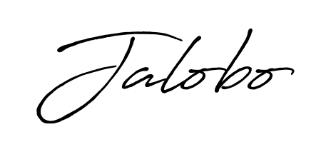 Enhance your business communications with Jalobo signature in Antro_Vectra_Bolder lettering. Clean, modern, and universally compatible. Jalobo signature style 7 images and pictures png
