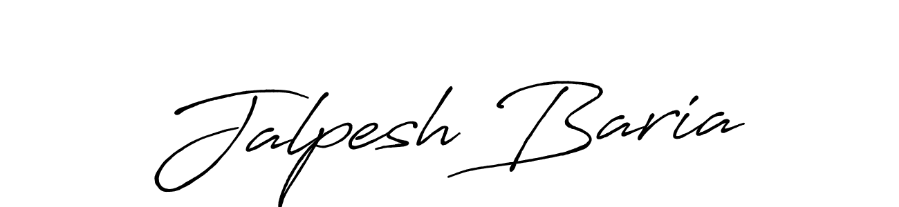 How to make Jalpesh Baria signature? Antro_Vectra_Bolder is a professional autograph style. Create handwritten signature for Jalpesh Baria name. Jalpesh Baria signature style 7 images and pictures png