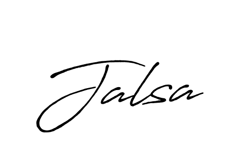 You should practise on your own different ways (Antro_Vectra_Bolder) to write your name (Jalsa) in signature. don't let someone else do it for you. Jalsa signature style 7 images and pictures png