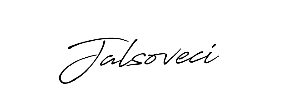 How to make Jalsoveci signature? Antro_Vectra_Bolder is a professional autograph style. Create handwritten signature for Jalsoveci name. Jalsoveci signature style 7 images and pictures png