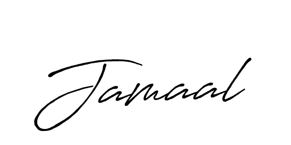 Create a beautiful signature design for name Jamaal. With this signature (Antro_Vectra_Bolder) fonts, you can make a handwritten signature for free. Jamaal signature style 7 images and pictures png