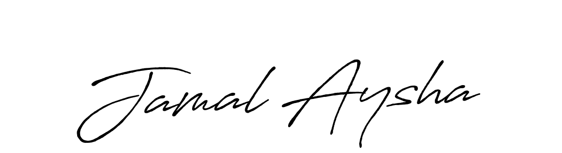 It looks lik you need a new signature style for name Jamal Aysha. Design unique handwritten (Antro_Vectra_Bolder) signature with our free signature maker in just a few clicks. Jamal Aysha signature style 7 images and pictures png