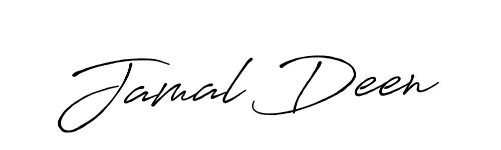 Use a signature maker to create a handwritten signature online. With this signature software, you can design (Antro_Vectra_Bolder) your own signature for name Jamal Deen. Jamal Deen signature style 7 images and pictures png