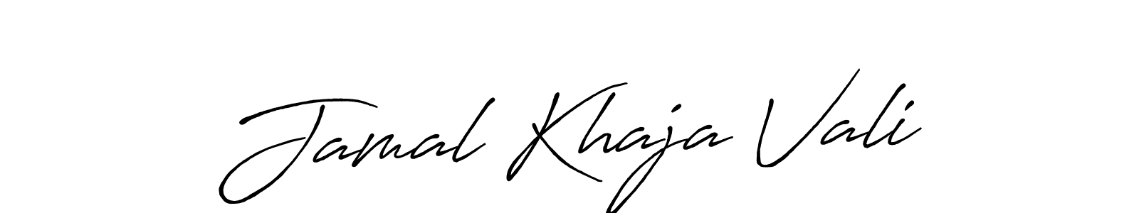 Similarly Antro_Vectra_Bolder is the best handwritten signature design. Signature creator online .You can use it as an online autograph creator for name Jamal Khaja Vali. Jamal Khaja Vali signature style 7 images and pictures png