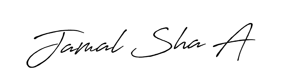 The best way (Antro_Vectra_Bolder) to make a short signature is to pick only two or three words in your name. The name Jamal Sha A include a total of six letters. For converting this name. Jamal Sha A signature style 7 images and pictures png