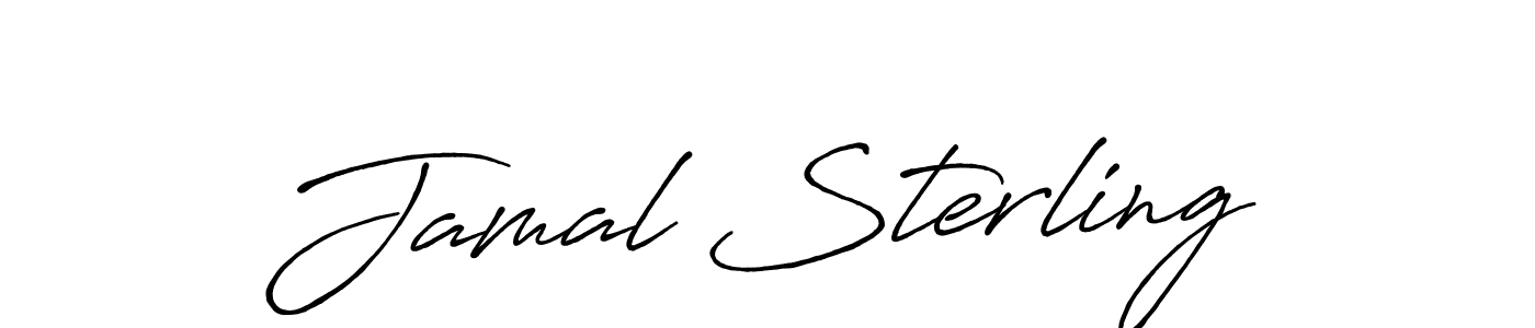 How to Draw Jamal Sterling signature style? Antro_Vectra_Bolder is a latest design signature styles for name Jamal Sterling. Jamal Sterling signature style 7 images and pictures png