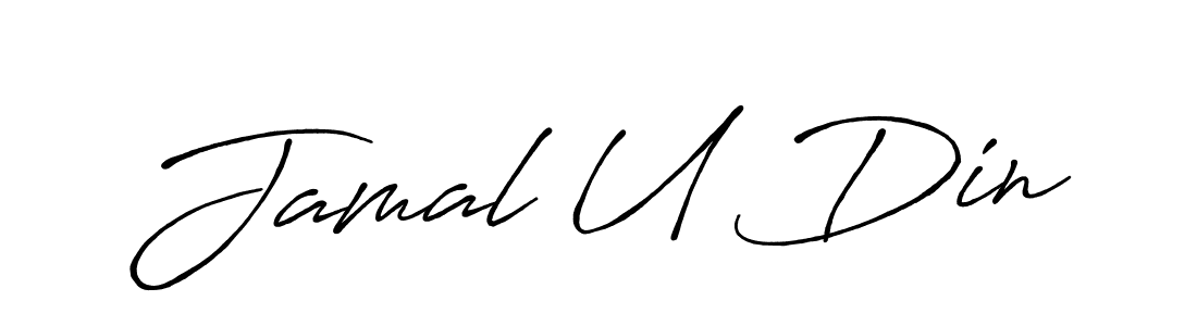 The best way (Antro_Vectra_Bolder) to make a short signature is to pick only two or three words in your name. The name Jamal U Din include a total of six letters. For converting this name. Jamal U Din signature style 7 images and pictures png