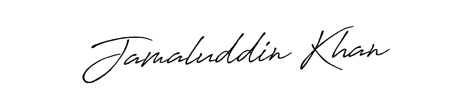 Make a short Jamaluddin Khan signature style. Manage your documents anywhere anytime using Antro_Vectra_Bolder. Create and add eSignatures, submit forms, share and send files easily. Jamaluddin Khan signature style 7 images and pictures png