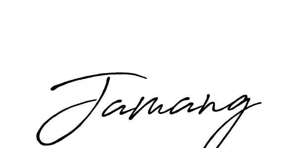 How to Draw Jamang signature style? Antro_Vectra_Bolder is a latest design signature styles for name Jamang. Jamang signature style 7 images and pictures png