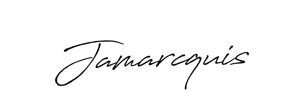 Create a beautiful signature design for name Jamarcquis. With this signature (Antro_Vectra_Bolder) fonts, you can make a handwritten signature for free. Jamarcquis signature style 7 images and pictures png