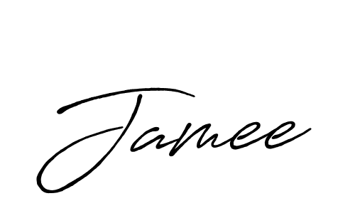 Here are the top 10 professional signature styles for the name Jamee. These are the best autograph styles you can use for your name. Jamee signature style 7 images and pictures png