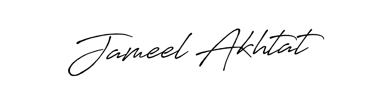 This is the best signature style for the Jameel Akhtat name. Also you like these signature font (Antro_Vectra_Bolder). Mix name signature. Jameel Akhtat signature style 7 images and pictures png