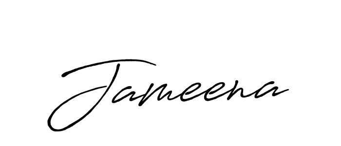 Also You can easily find your signature by using the search form. We will create Jameena name handwritten signature images for you free of cost using Antro_Vectra_Bolder sign style. Jameena signature style 7 images and pictures png