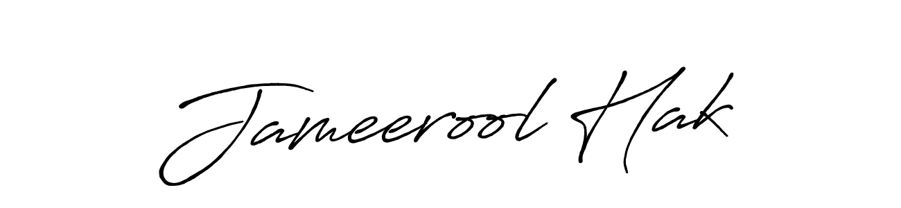 Also we have Jameerool Hak name is the best signature style. Create professional handwritten signature collection using Antro_Vectra_Bolder autograph style. Jameerool Hak signature style 7 images and pictures png