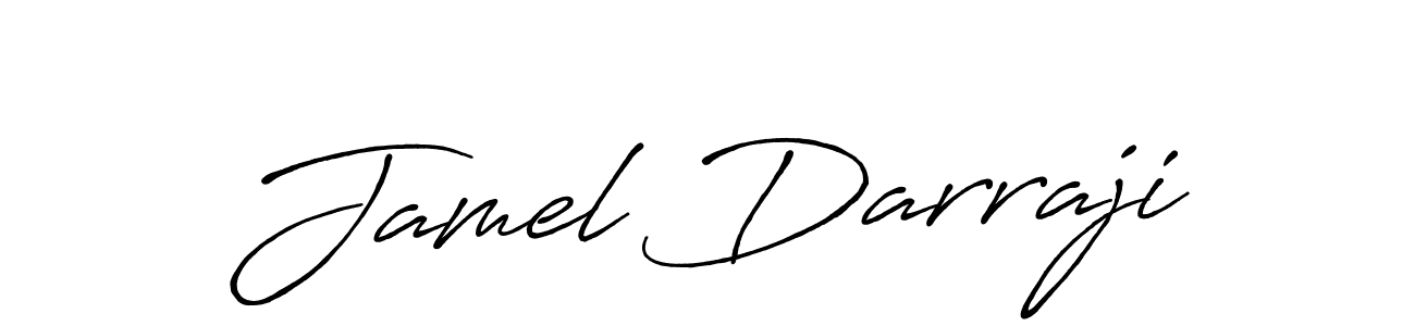 The best way (Antro_Vectra_Bolder) to make a short signature is to pick only two or three words in your name. The name Jamel Darraji include a total of six letters. For converting this name. Jamel Darraji signature style 7 images and pictures png