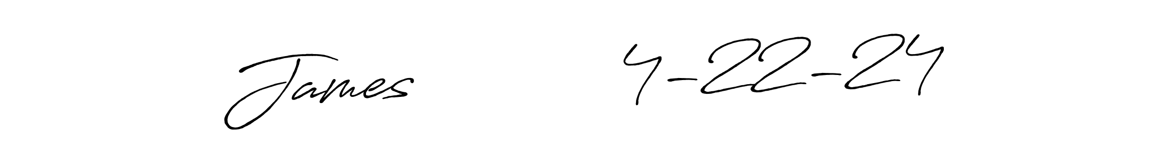 It looks lik you need a new signature style for name James           4-22-24. Design unique handwritten (Antro_Vectra_Bolder) signature with our free signature maker in just a few clicks. James           4-22-24 signature style 7 images and pictures png