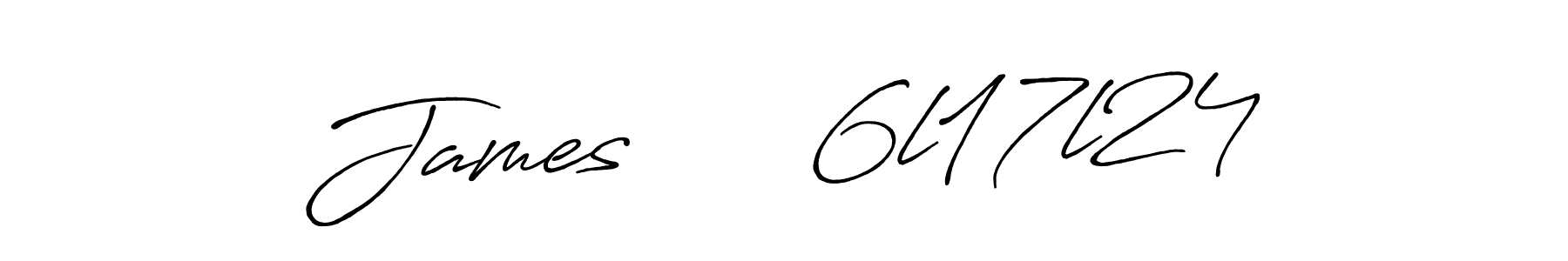 Also You can easily find your signature by using the search form. We will create James      6l17l24 name handwritten signature images for you free of cost using Antro_Vectra_Bolder sign style. James      6l17l24 signature style 7 images and pictures png