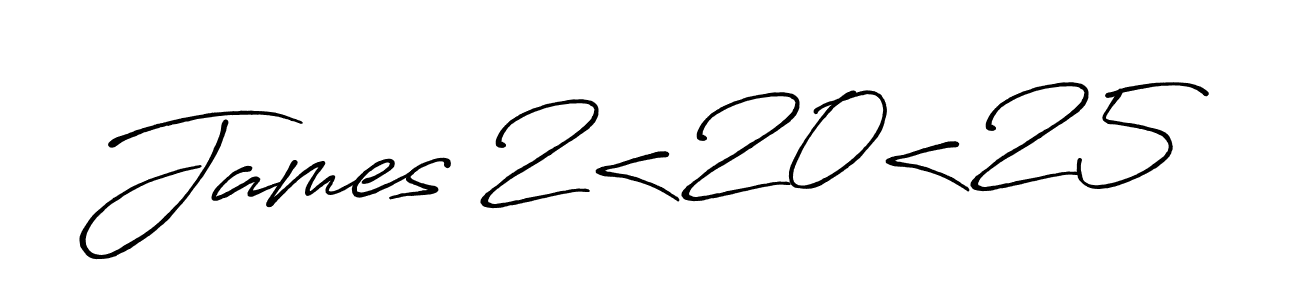 James 2<20<25 stylish signature style. Best Handwritten Sign (Antro_Vectra_Bolder) for my name. Handwritten Signature Collection Ideas for my name James 2<20<25. James 2<20<25 signature style 7 images and pictures png