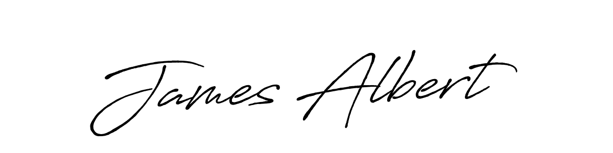 Make a short James Albert signature style. Manage your documents anywhere anytime using Antro_Vectra_Bolder. Create and add eSignatures, submit forms, share and send files easily. James Albert signature style 7 images and pictures png