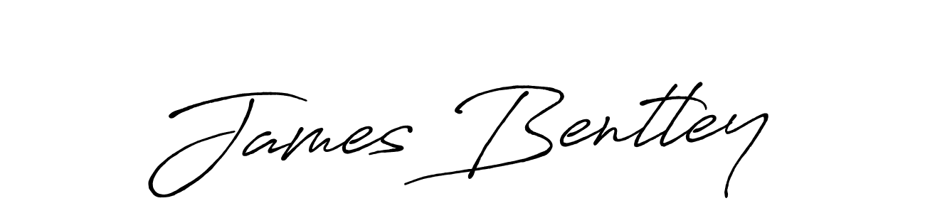 Make a beautiful signature design for name James Bentley. With this signature (Antro_Vectra_Bolder) style, you can create a handwritten signature for free. James Bentley signature style 7 images and pictures png