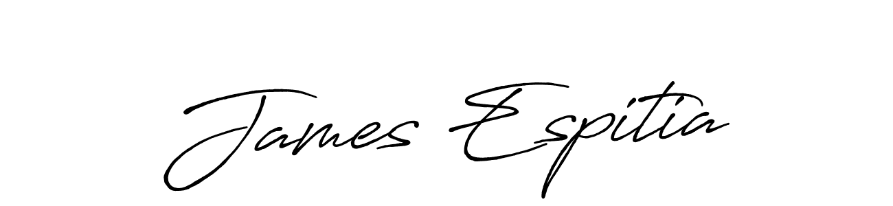 How to make James Espitia signature? Antro_Vectra_Bolder is a professional autograph style. Create handwritten signature for James Espitia name. James Espitia signature style 7 images and pictures png