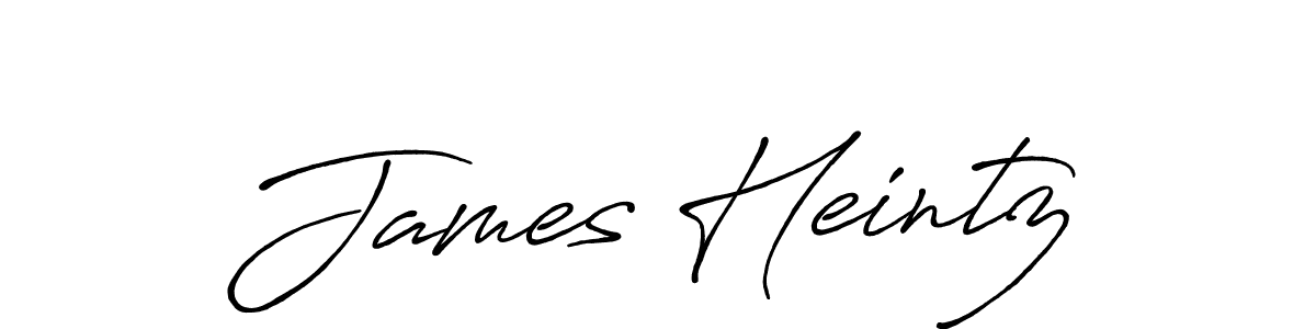 if you are searching for the best signature style for your name James Heintz. so please give up your signature search. here we have designed multiple signature styles  using Antro_Vectra_Bolder. James Heintz signature style 7 images and pictures png