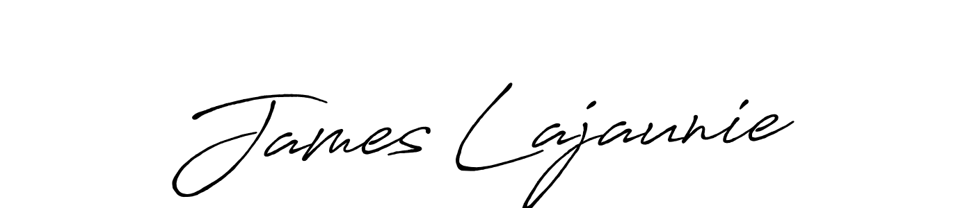 Make a short James Lajaunie signature style. Manage your documents anywhere anytime using Antro_Vectra_Bolder. Create and add eSignatures, submit forms, share and send files easily. James Lajaunie signature style 7 images and pictures png