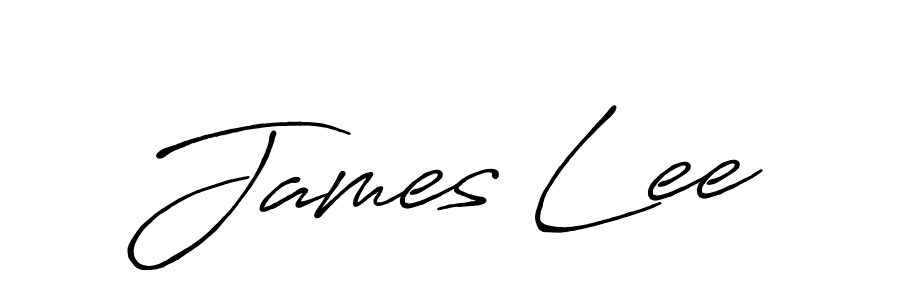 Design your own signature with our free online signature maker. With this signature software, you can create a handwritten (Antro_Vectra_Bolder) signature for name James Lee. James Lee signature style 7 images and pictures png