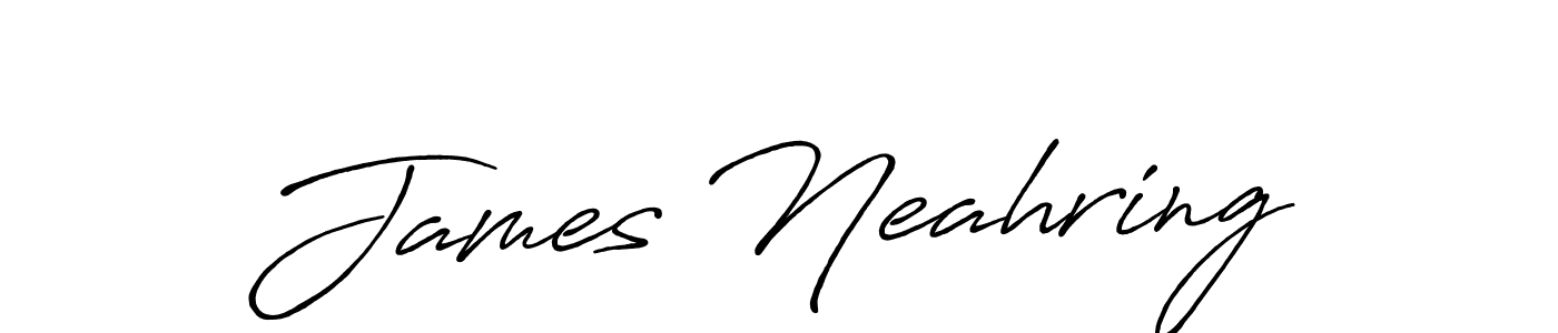 Make a beautiful signature design for name James Neahring. Use this online signature maker to create a handwritten signature for free. James Neahring signature style 7 images and pictures png