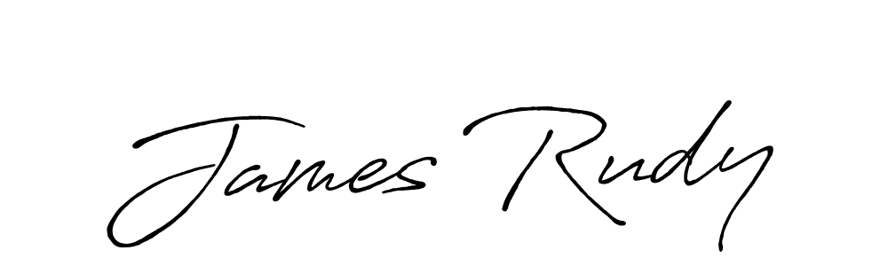 You should practise on your own different ways (Antro_Vectra_Bolder) to write your name (James Rudy) in signature. don't let someone else do it for you. James Rudy signature style 7 images and pictures png