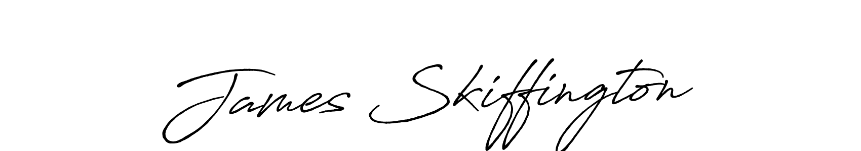 Also You can easily find your signature by using the search form. We will create James Skiffington name handwritten signature images for you free of cost using Antro_Vectra_Bolder sign style. James Skiffington signature style 7 images and pictures png