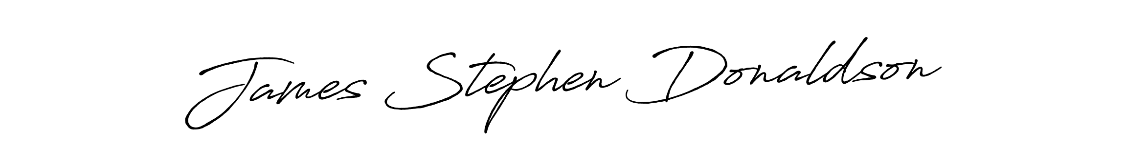How to make James Stephen Donaldson signature? Antro_Vectra_Bolder is a professional autograph style. Create handwritten signature for James Stephen Donaldson name. James Stephen Donaldson signature style 7 images and pictures png