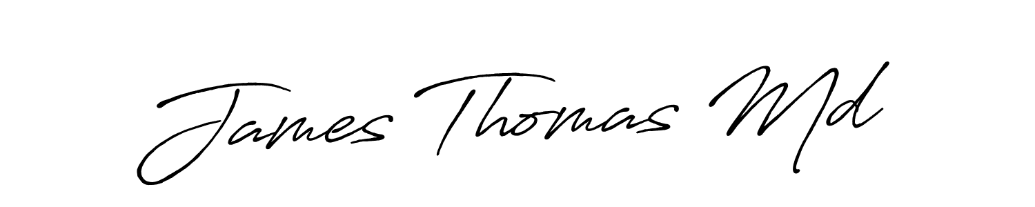 if you are searching for the best signature style for your name James Thomas Md. so please give up your signature search. here we have designed multiple signature styles  using Antro_Vectra_Bolder. James Thomas Md signature style 7 images and pictures png