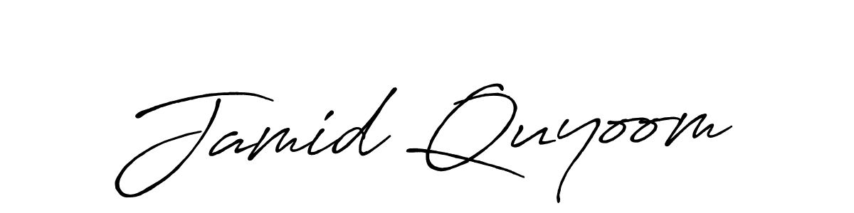 This is the best signature style for the Jamid Quyoom name. Also you like these signature font (Antro_Vectra_Bolder). Mix name signature. Jamid Quyoom signature style 7 images and pictures png