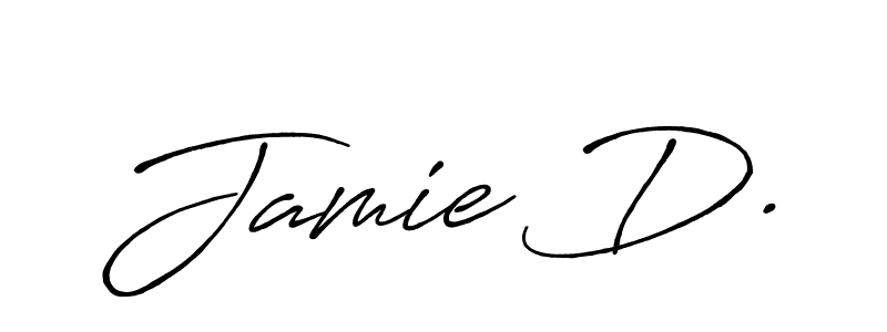 Make a beautiful signature design for name Jamie D.. Use this online signature maker to create a handwritten signature for free. Jamie D. signature style 7 images and pictures png