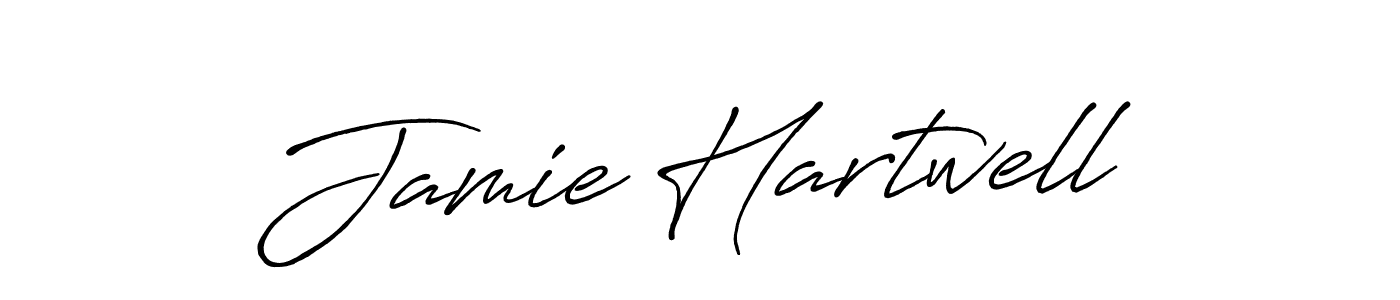 Create a beautiful signature design for name Jamie Hartwell. With this signature (Antro_Vectra_Bolder) fonts, you can make a handwritten signature for free. Jamie Hartwell signature style 7 images and pictures png