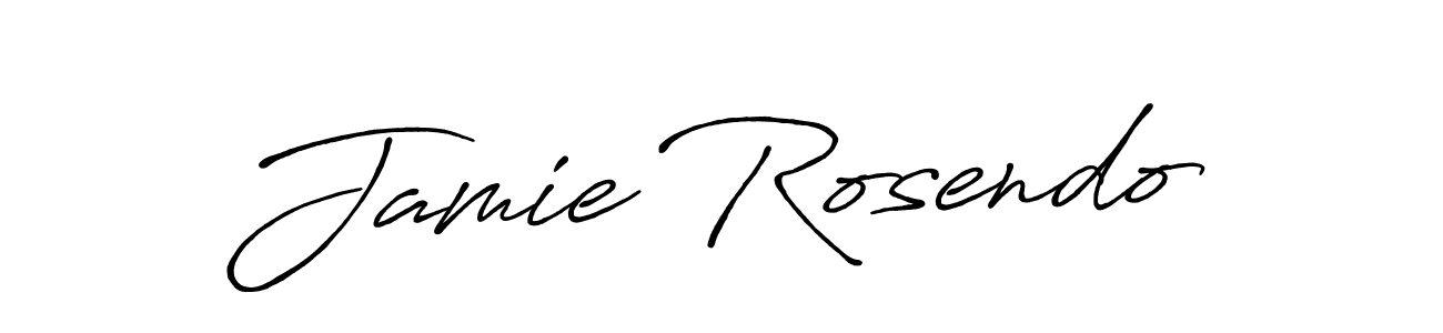 It looks lik you need a new signature style for name Jamie Rosendo. Design unique handwritten (Antro_Vectra_Bolder) signature with our free signature maker in just a few clicks. Jamie Rosendo signature style 7 images and pictures png