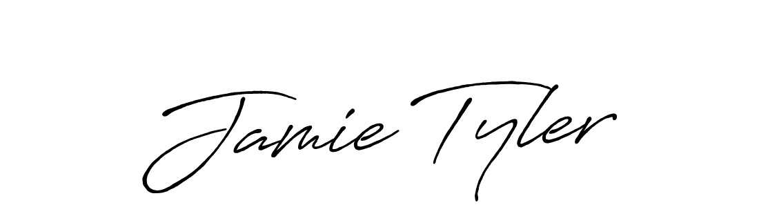 Use a signature maker to create a handwritten signature online. With this signature software, you can design (Antro_Vectra_Bolder) your own signature for name Jamie Tyler. Jamie Tyler signature style 7 images and pictures png